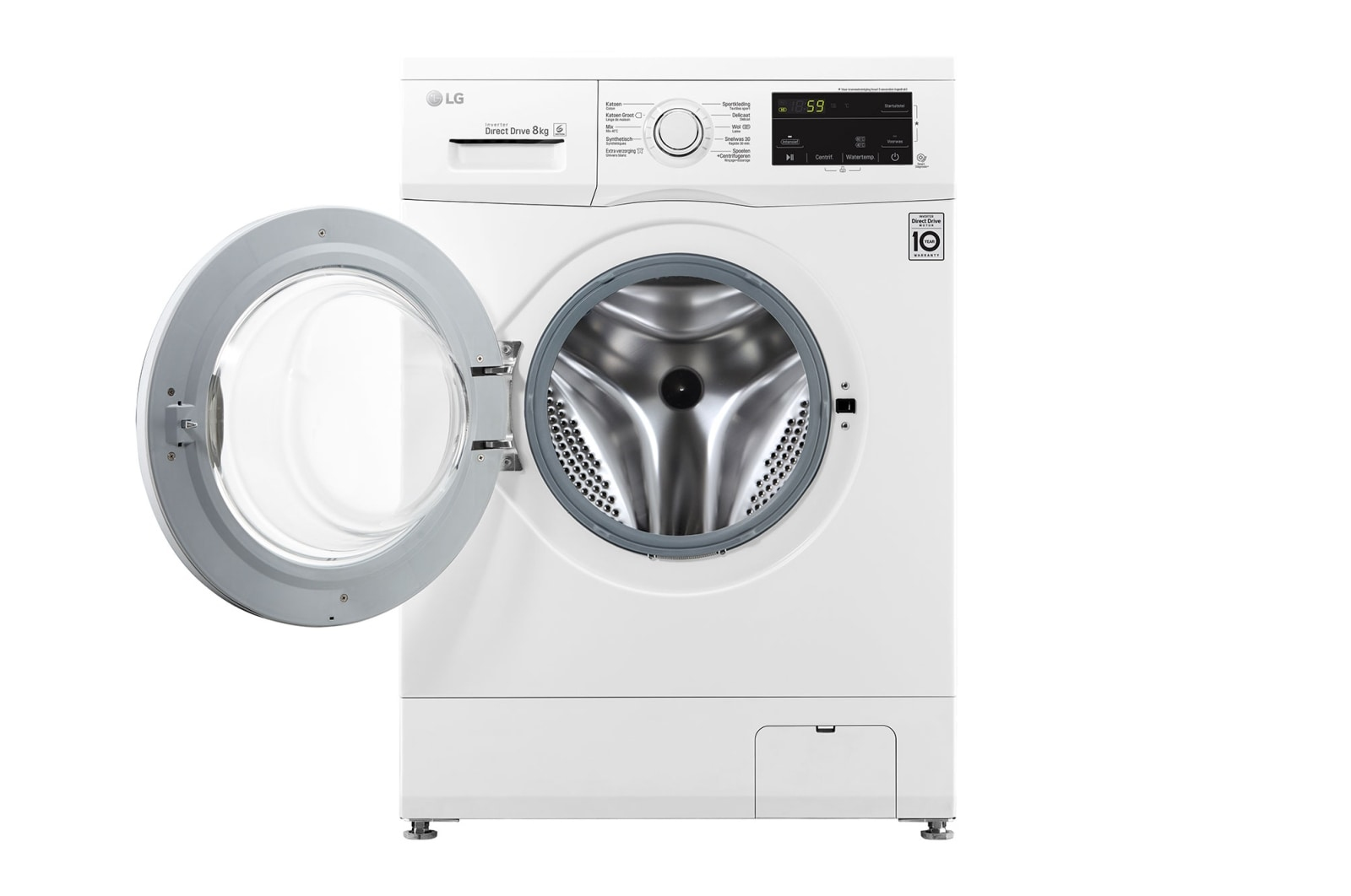 LG GC3M108N3 washing machine Front-load – image 2