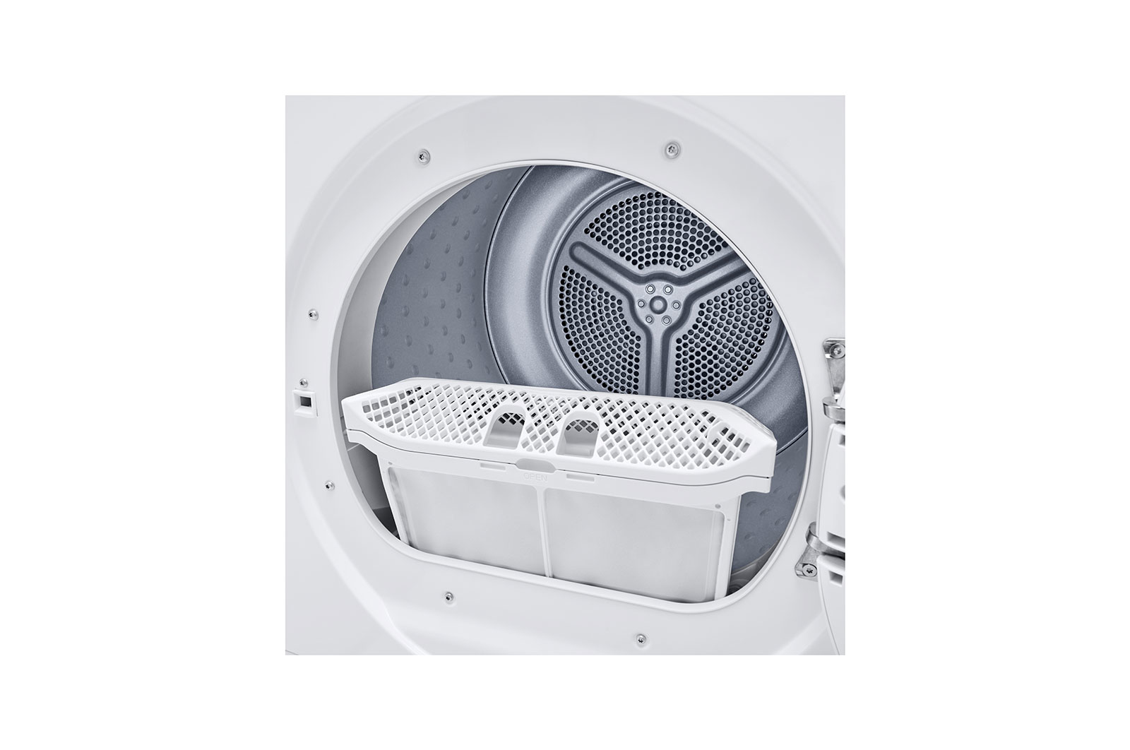 LG RH8D13WH tumble dryer Freestanding Front-load – image 3