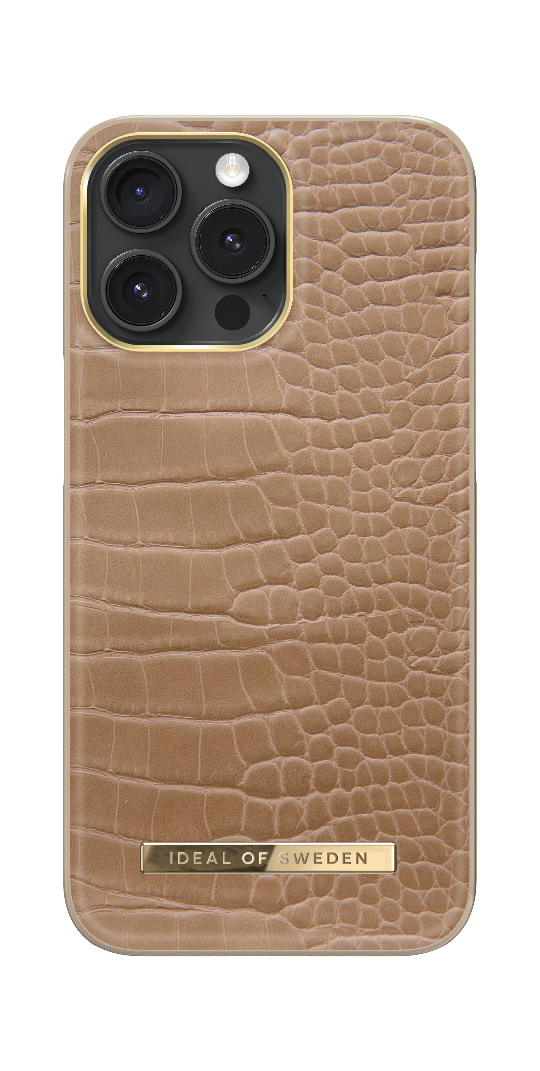 iDeal of Sweden Atelier Case iPhone 15 Pro Max Camel Croco – image 1