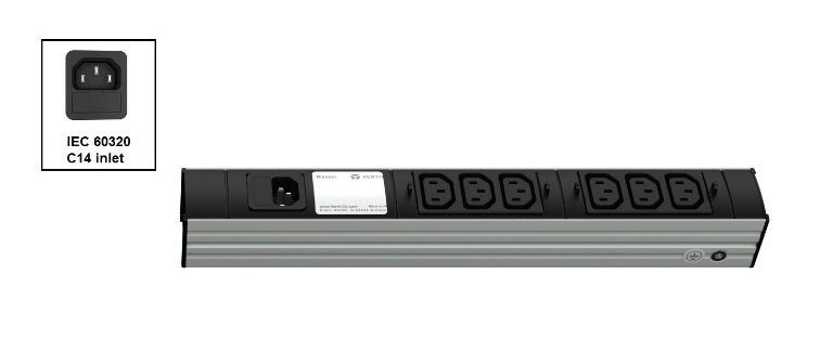 Vertiv Knürr DIS Rack PDU, IEC320, 0U, input IEC 60320 C14 – image 2