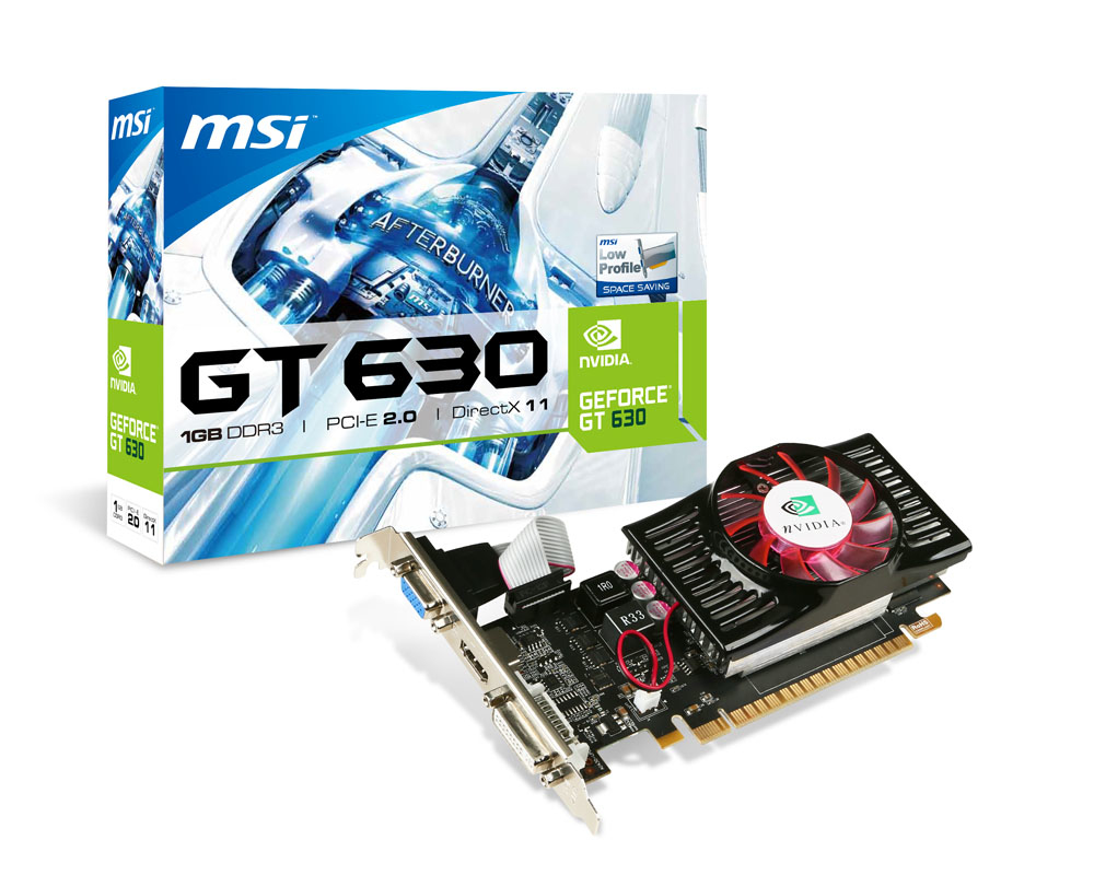 MSI N630-1GD3/LP graphics card NVIDIA GeForce GT 630 – image 5