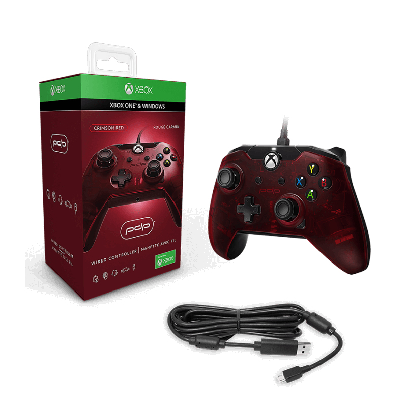 PDP 048-082-AU-RD Gaming Controller Red USB Gamepad Analogue / Digital PC, Xbox One, Xbox One S, Xbox One X – image 3