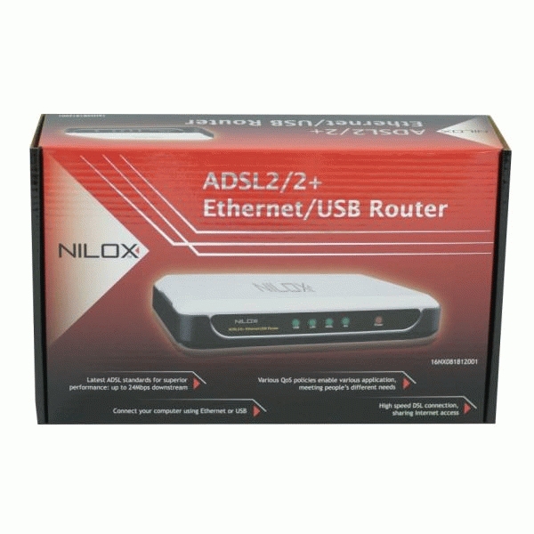 Nilox 16NX081812001 wired router Black, Silver – image 2