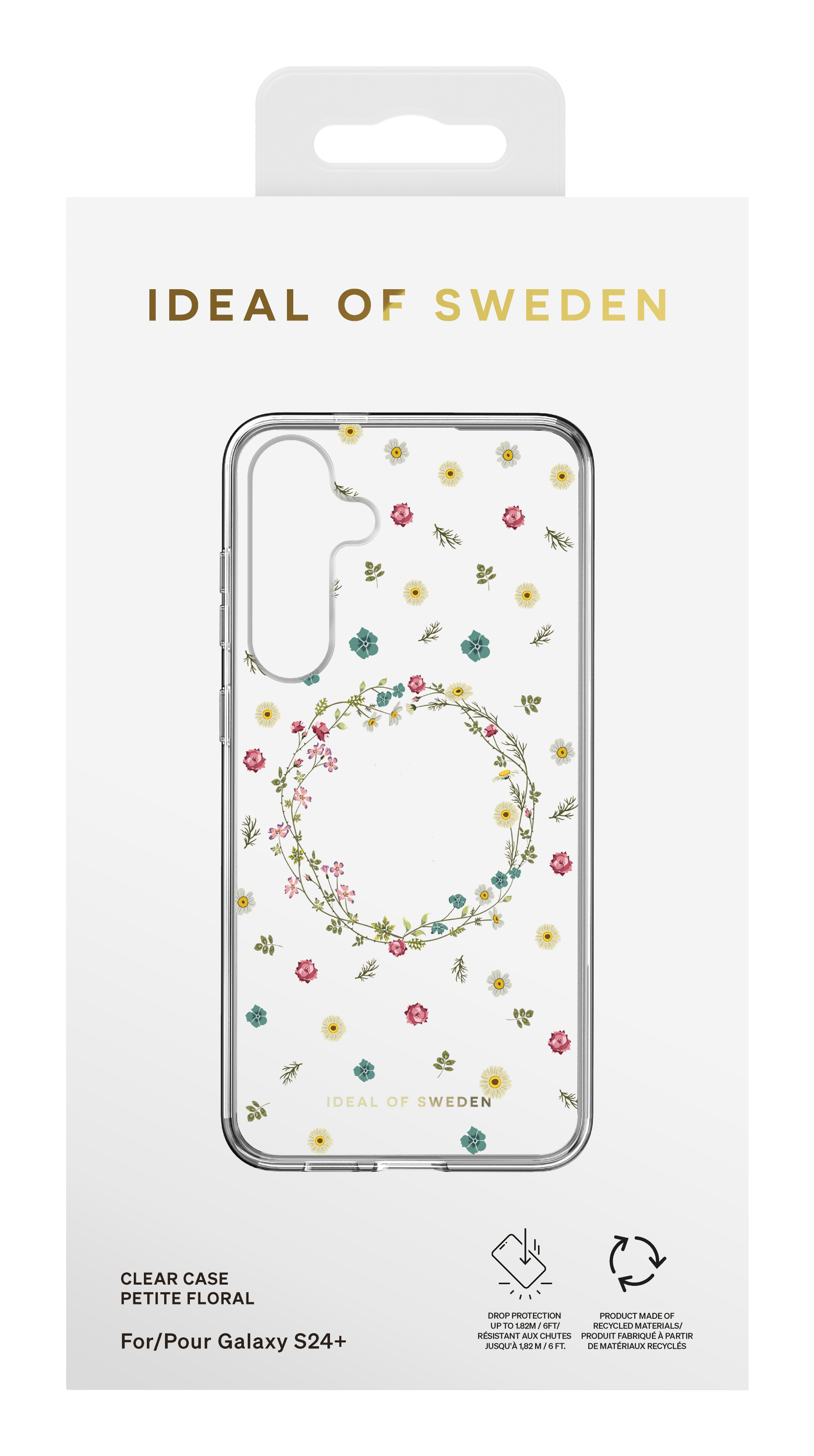 iDeal of Sweden Clear Case Galaxy S24 Plus / S25 Plus Petite Floral – image 4