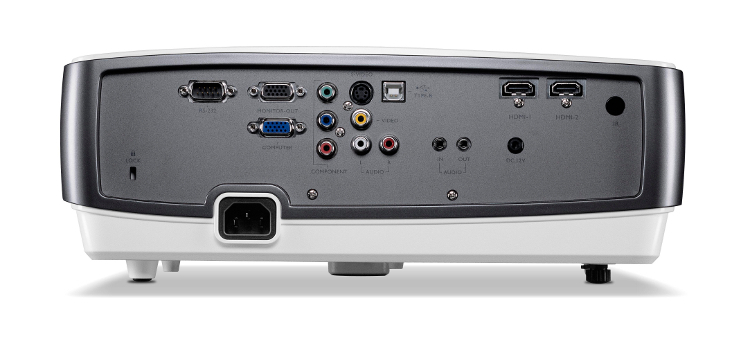 BenQ W1200 1800 ANSI lumens DLP 1080p (1920x1080) Grey, Silver, White – image 5
