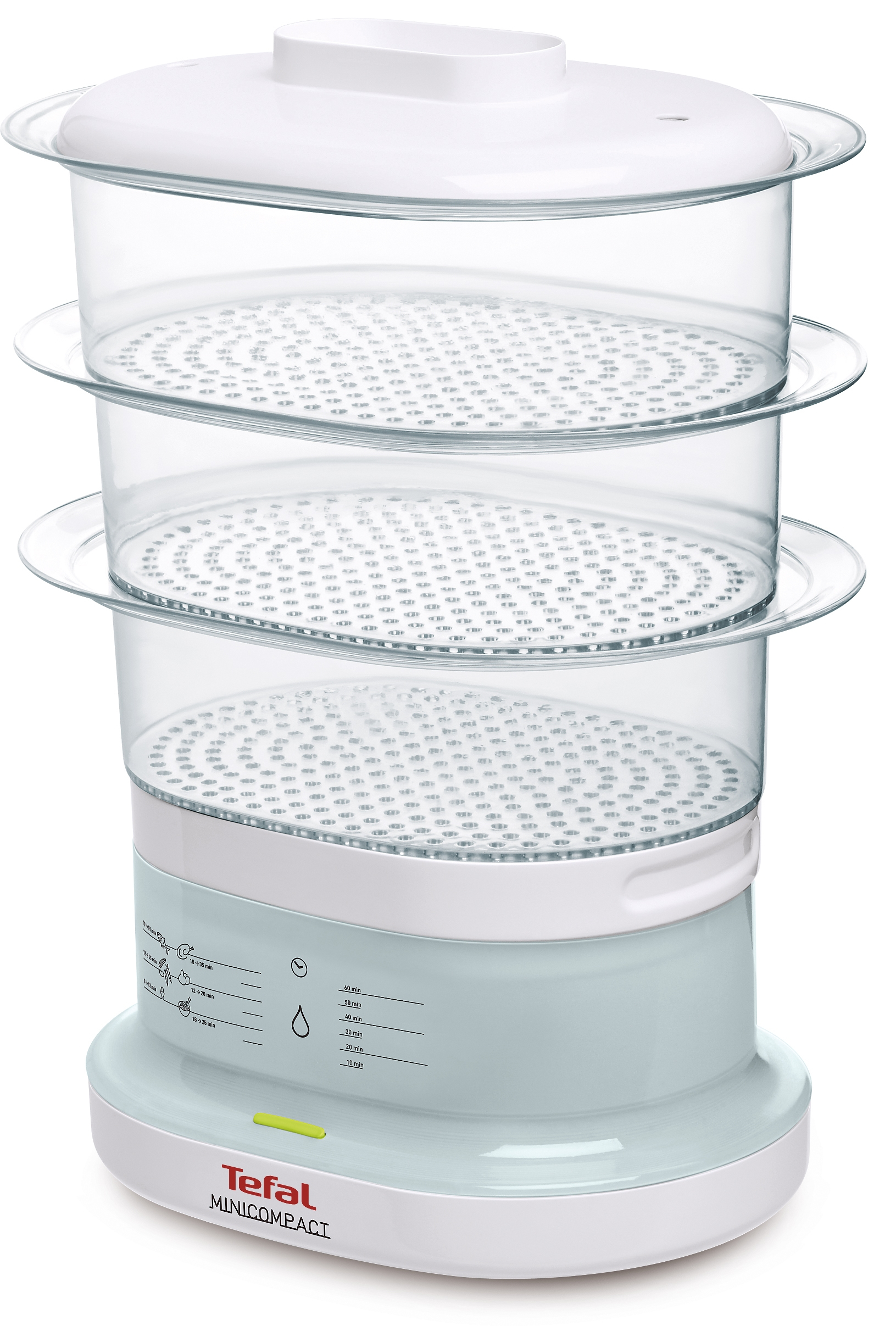 Tefal Minicompact steam cooker 3 basket(s)