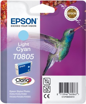 Epson T0805 Ink Cartridge Light Cyan – image 2