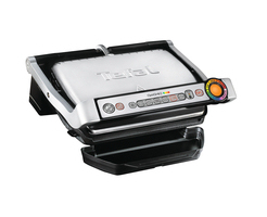 Tefal OptiGrill + Intelligent Health Grill, 6 Automatic Settings, Stainless Steel – image 2