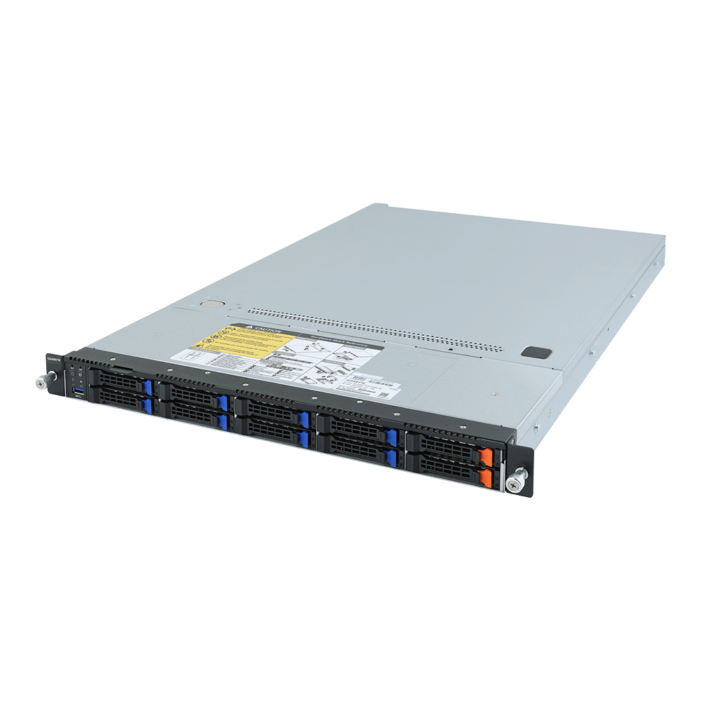 GIGABYTE R182-Z91 Socket SP3 Rack (1U) Black, Grey – image 4