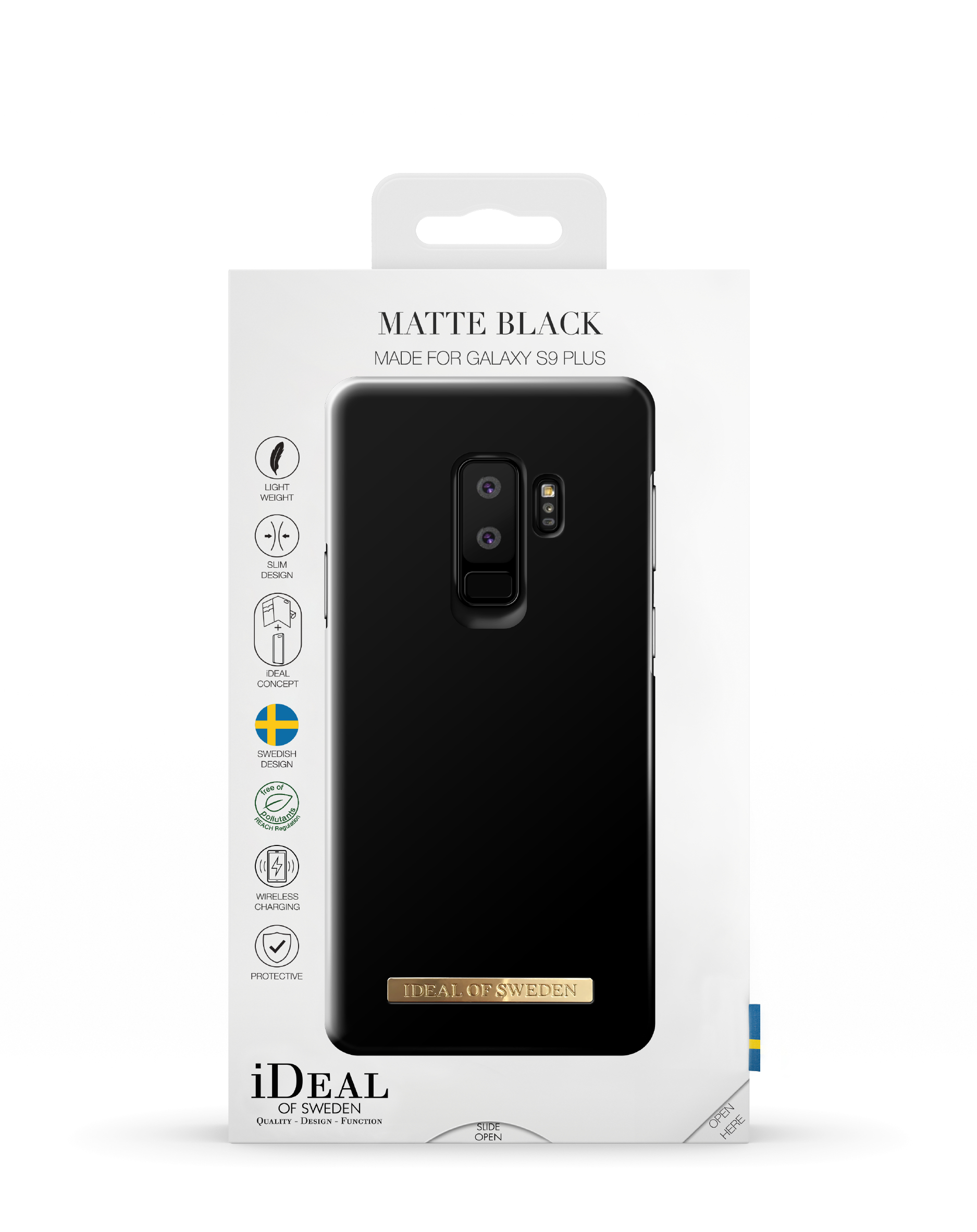 iDeal of Sweden Printed case Galaxy S9 Plus Matte Black – image 3