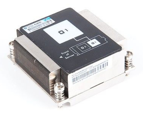 HP 665002-001 Processor Heatsink/Radiator Black, Metallic