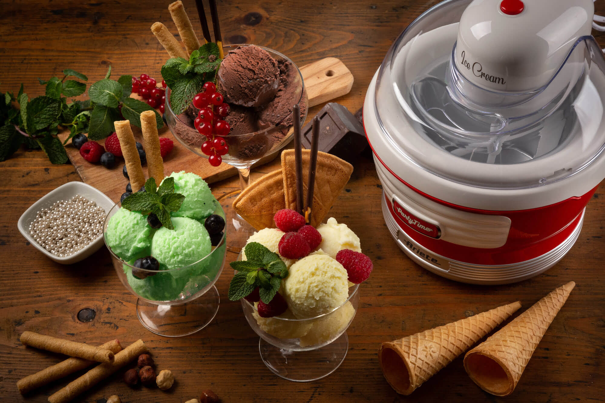 Ariete 643 Ice Cream Maker Party Time, Ice cream making machine – image 5