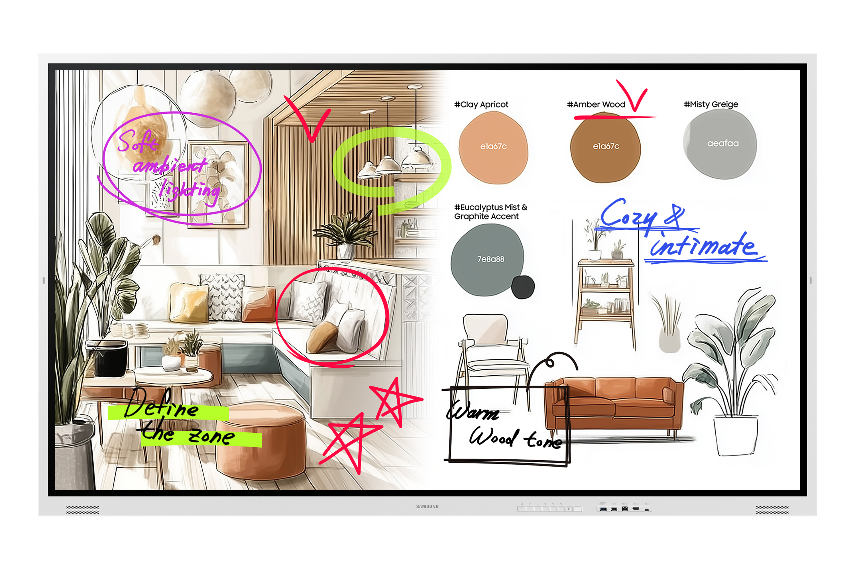 Samsung The Flip 75 Inch WMFX