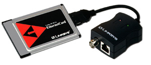 Linksys ETHERNET PCCARD 16-BIT COMBO