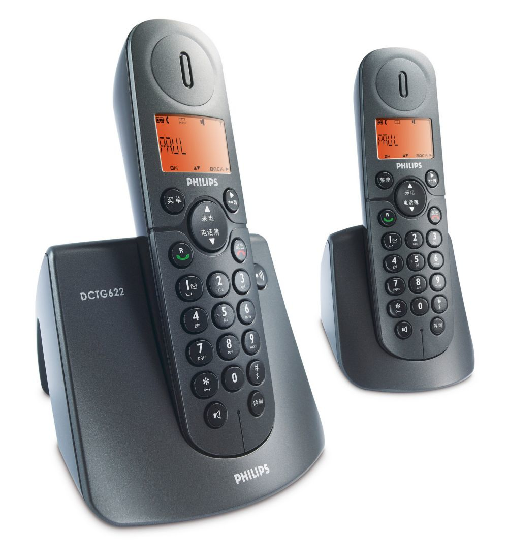 Philips DCTG6222B Cordless telephone