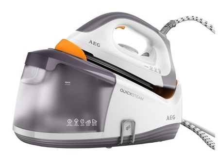 AEG DBS3350 1.2 L Stainless Steel soleplate Lilac, White
