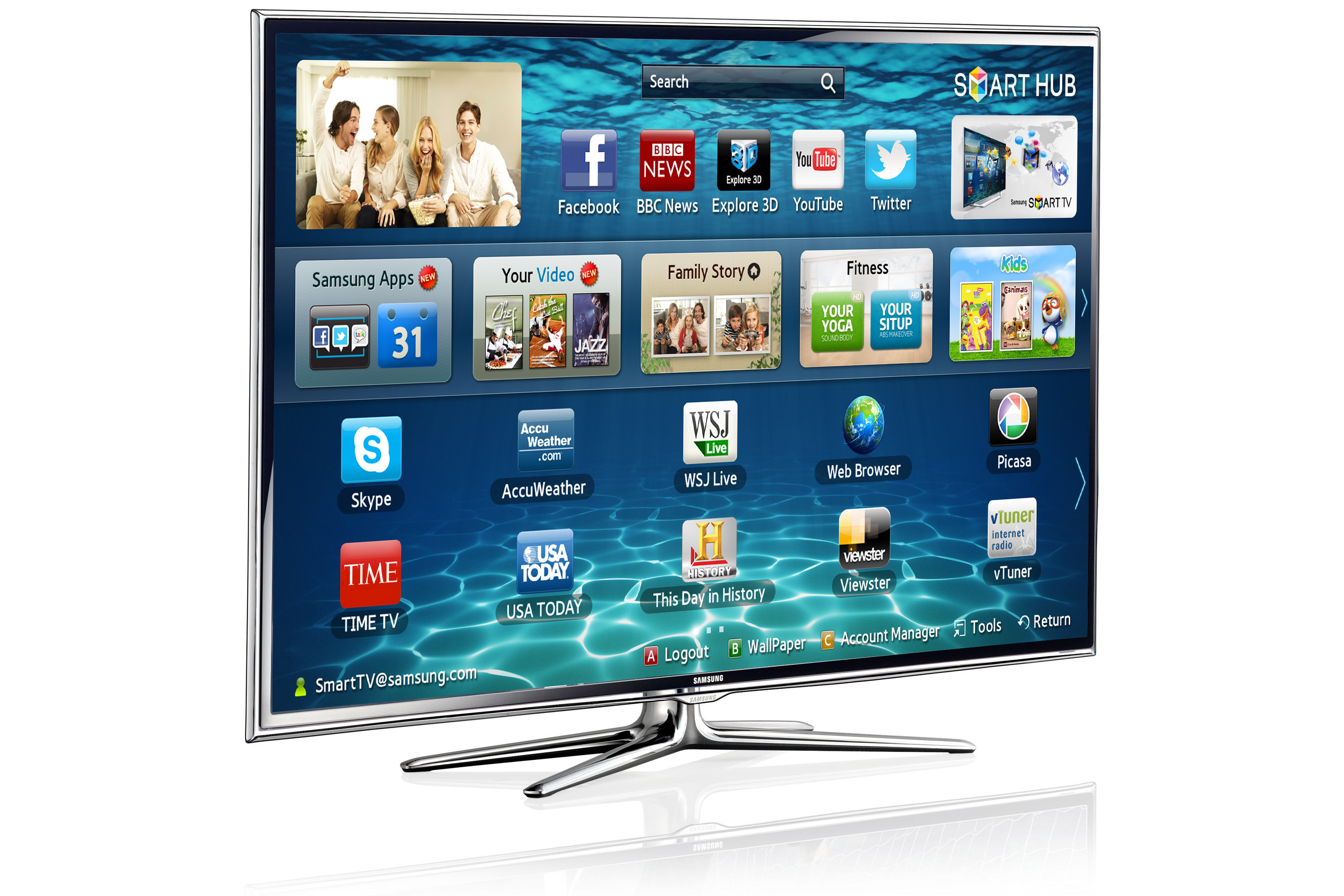 Samsung UE55ES6800U 139.7 cm (55") Full HD Smart TV Wi-Fi Black – image 3