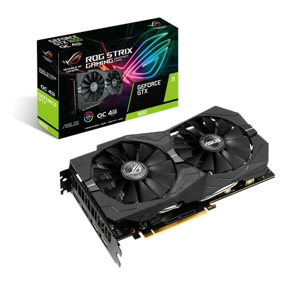 ASUS ROG -STRIX-GTX1650-O4G-GAMING NVIDIA GeForce GTX 1650 – image 1