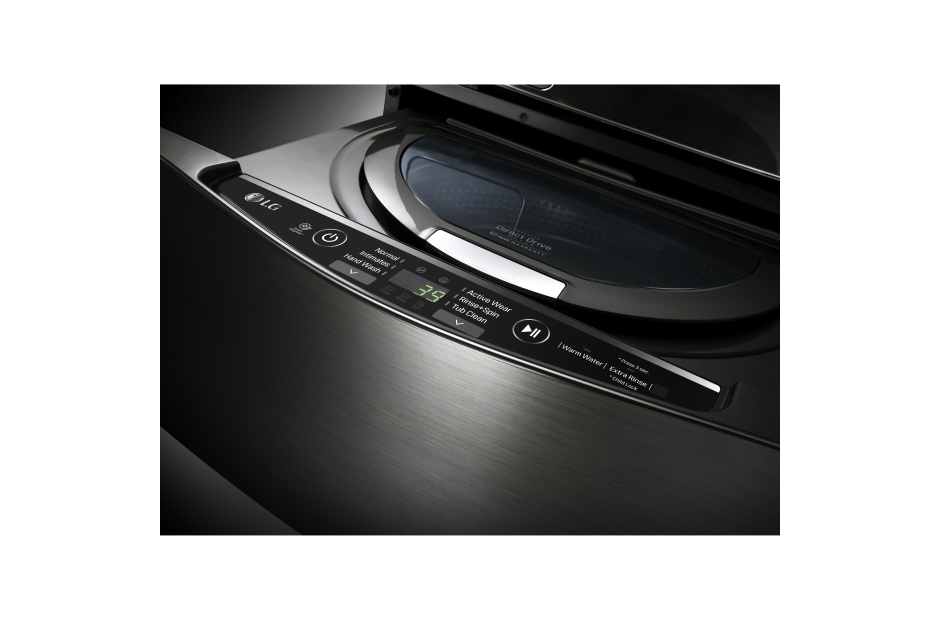 LG WD100CK washing machine Top-load 700 RPM Black – image 4
