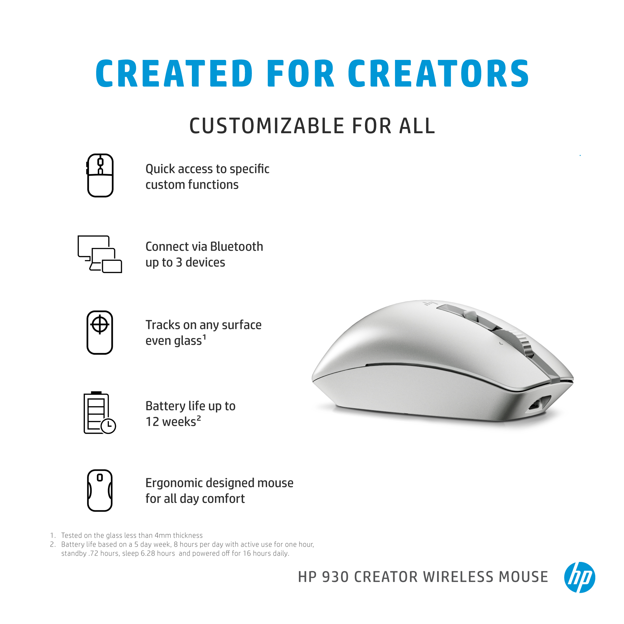 HP 930 Creator Wireless Mouse – image 8