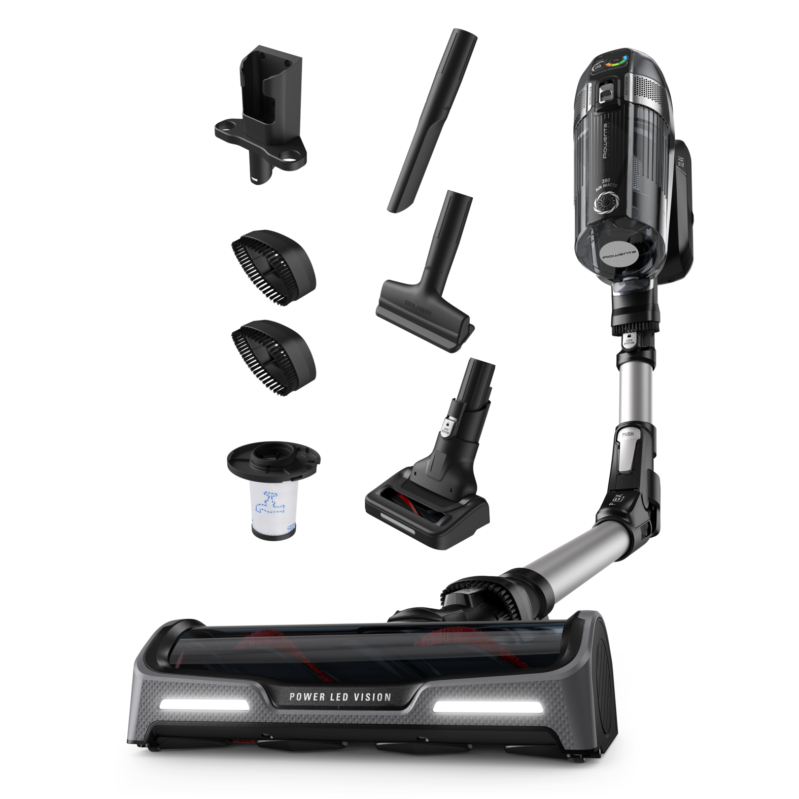 Rowenta X-Force RH9958 2-in-1 stick vacuum Battery Dry HEPA Bagless – image 1