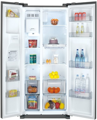 Daewoo FPN-Q19DAVS side-by-side refrigerator Freestanding – image 2