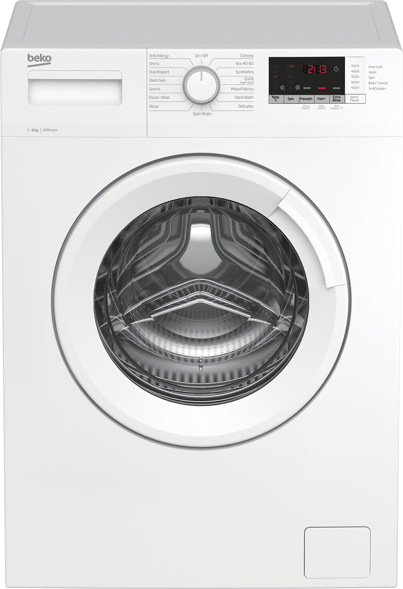 Beko WTK84151W washing machine Front-load – image 2