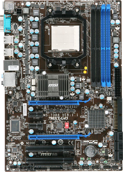 MSI 790XT-G45 motherboard AMD 790X Socket AM2 ATX