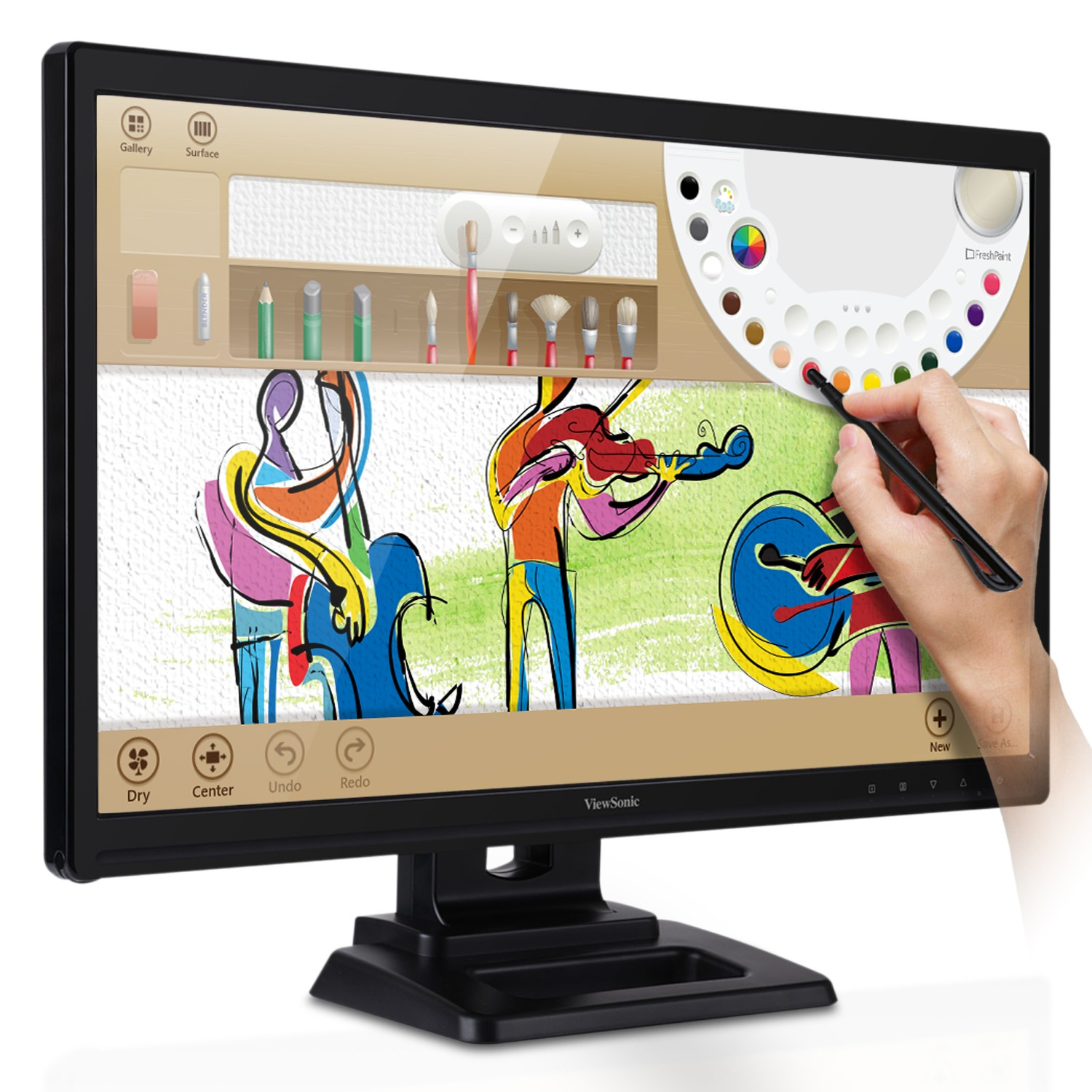 Viewsonic TD2420 computer monitor – image 4