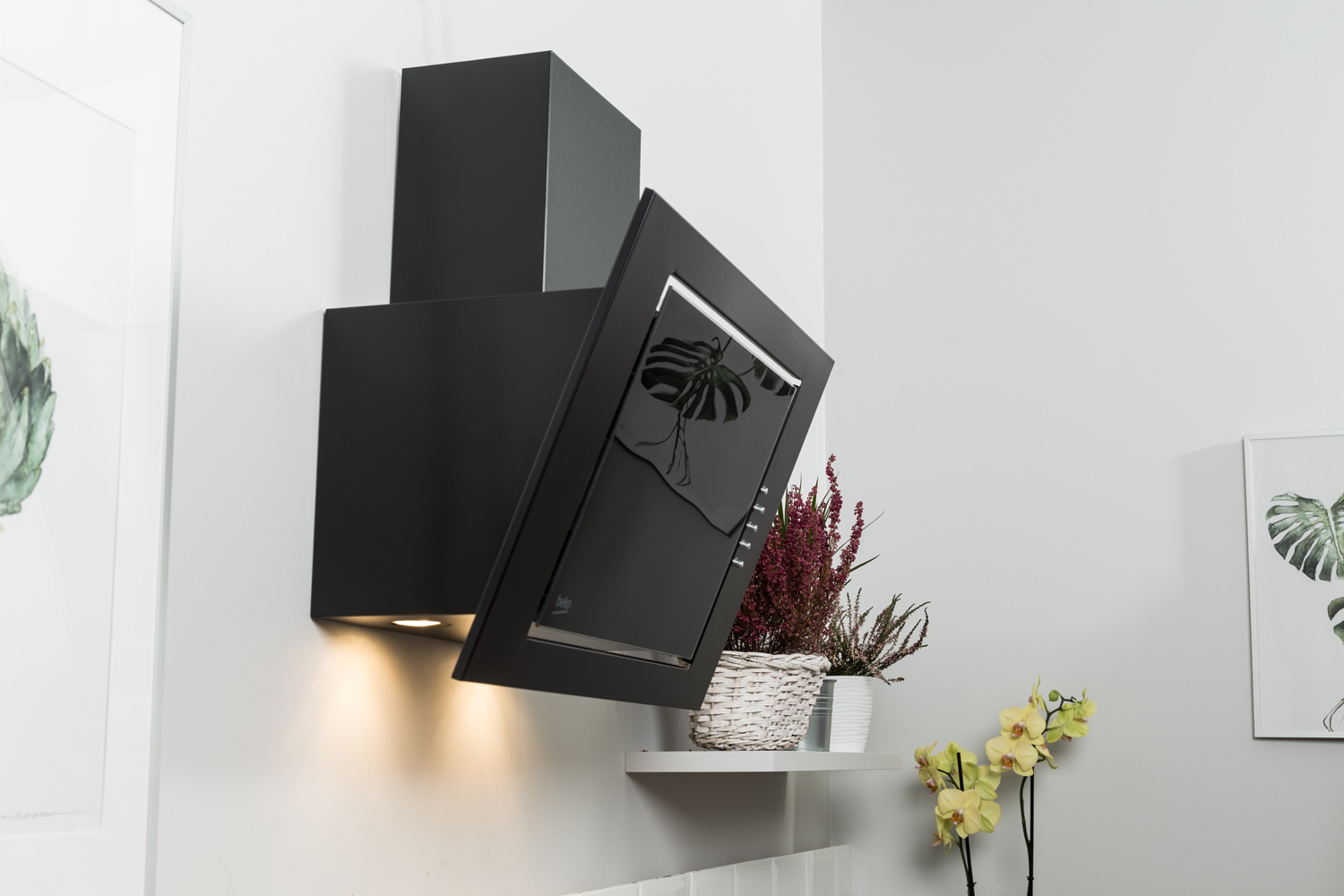 Beko HCA62321B cooker hood Wall-mounted Black 130 m³/h – image 6