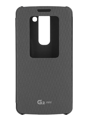 LG CCF-370 mobile phone case Flip case Black – image 1