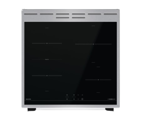 Gorenje GEITS6E71PBG cooker Freestanding cooker Electric Zone induction hob Black, Stainless steel – image 7