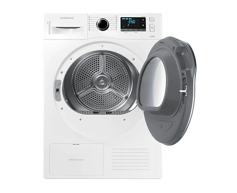 Samsung DV80K6010CW washer dryer Freestanding Front-load White – image 2
