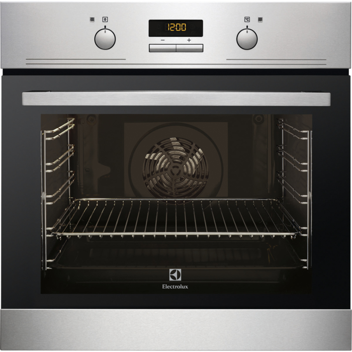 Electrolux EOB200X 72 L Black, Stainless steel