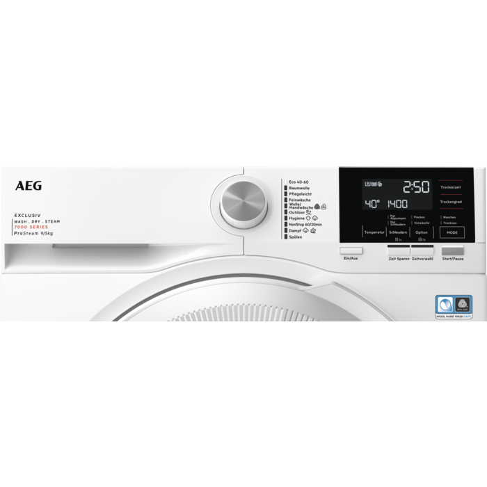 AEG LWR7G60699 washer dryer Freestanding Front-load White – image 2