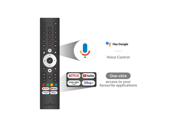 SMART Technologies 65UG02V TV 165.1 cm (65") 4K Ultra HD Smart TV Wi-Fi Grey 260 cd/m² – image 4