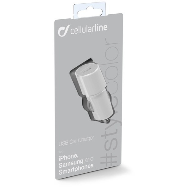 Cellularline 36901 mobile device charger Smartphone, Tablet White Cigar lighter Auto – image 3