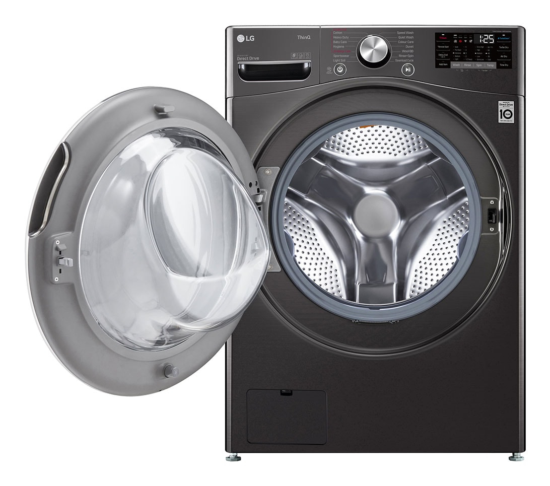 LG WS2112BST washer dryer Freestanding Front-load Silver – image 2