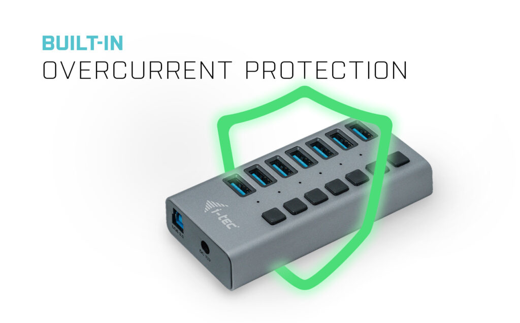 i-tec USB 3.0 Charging HUB 7port + Power Adapter – image 7