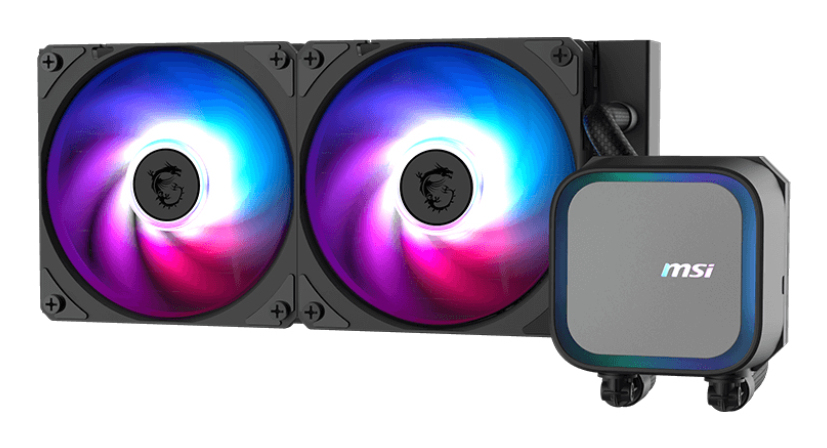 MSI MAG CORELIQUID A13 240 240mm AIO Liquid Cooler Multi-Color LED CLA13240