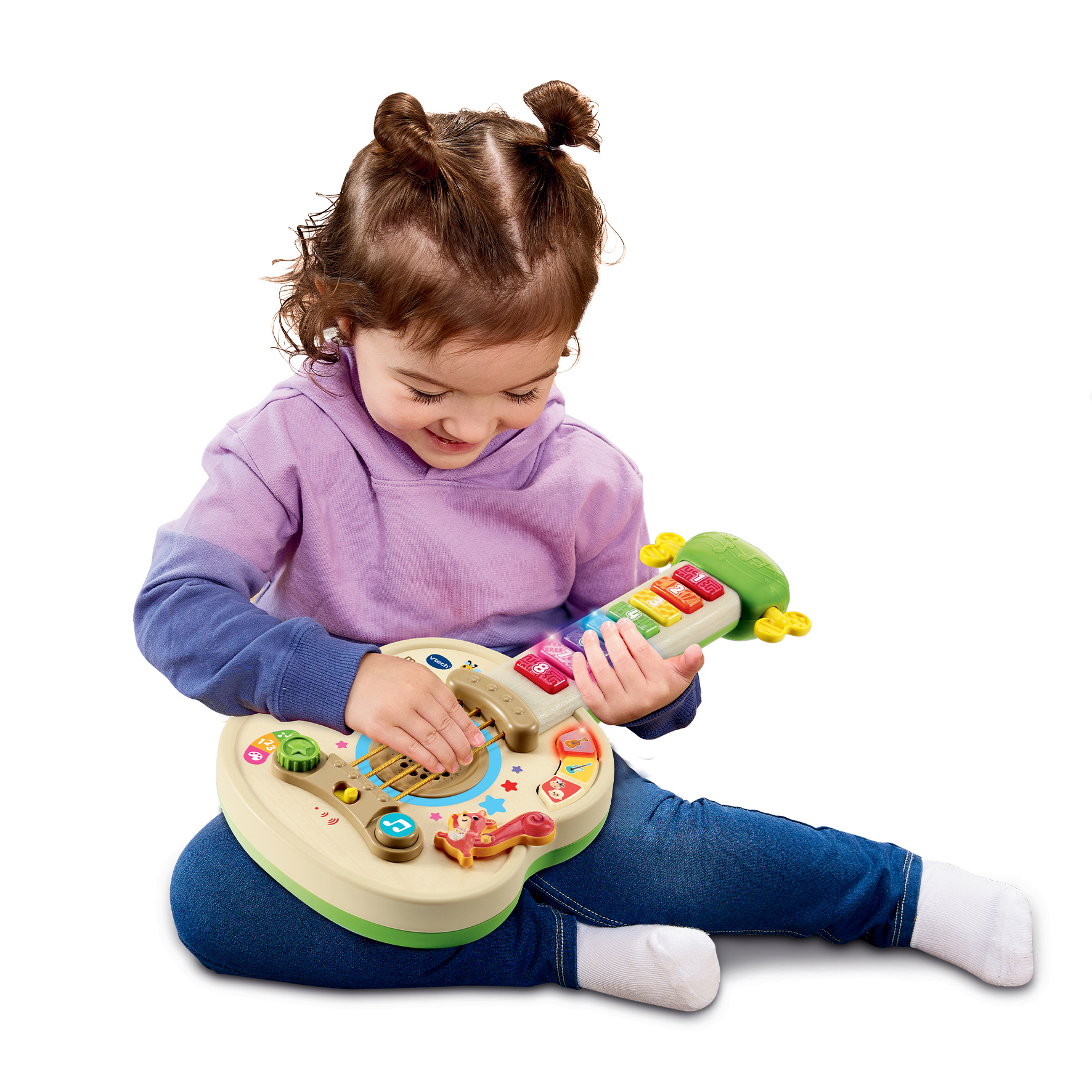 VTech MA GUITARE LUMI MAGIQUE (JOUET AVEC PARTIE BOIS CERTIFIE FSC) – image 5