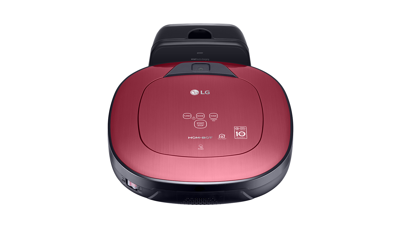 LG VR6600PG robot vacuum Red – image 4