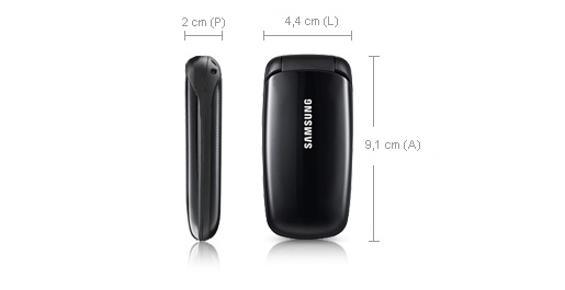 Samsung E1310 4.5 cm (1.77") 83 g Black – image 5