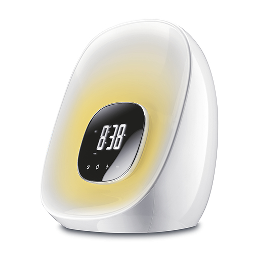 Daewoo DCR-470 Clock Digital White – image 2