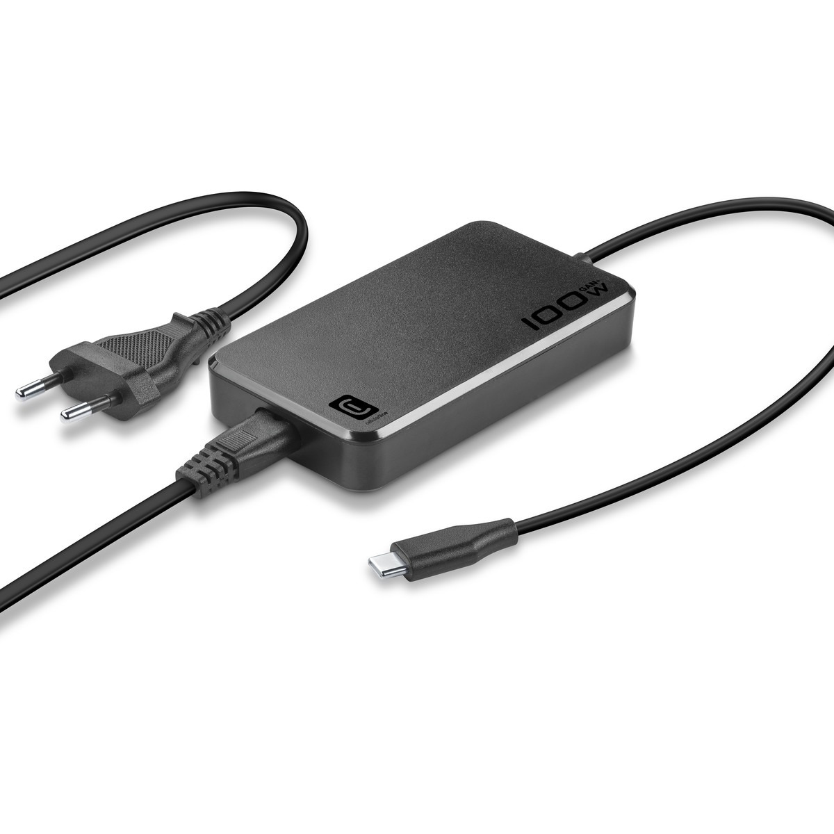 GaN+ 100W USB-C charger with integrated cable