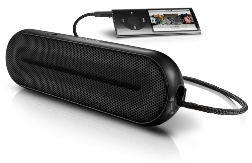 Philips SBA1600BL/37 portable/party speaker Black