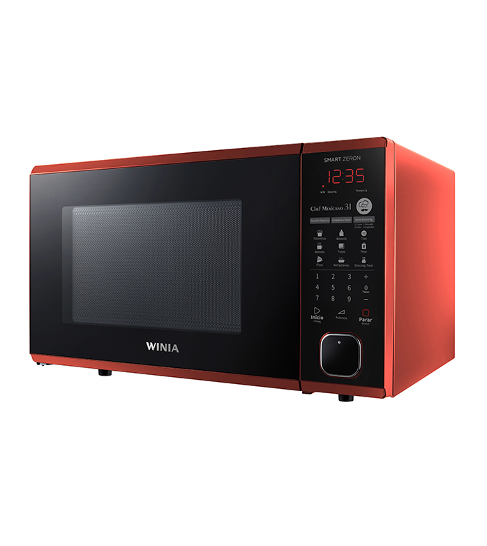 Daewoo KOR-1N4HR microwave Black, Red Countertop – image 2