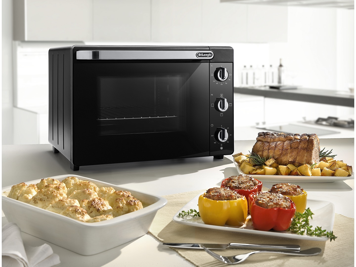 De’Longhi EO40112.BK 40 L 2000 W Black – image 3