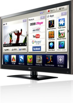 LG 47LV550T TV 119.4 cm (47") Full HD Black 400 cd/m²