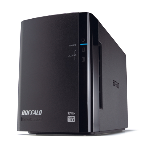 Buffalo HD-WL2TU3R1 disk array Black – image 1